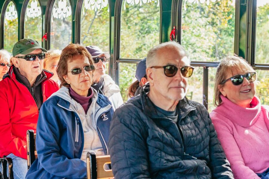 Newport: Scenic Trolley Tour - Bellevue Avenue mansions you can actually plan around