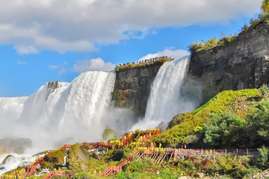 Niagara Falls: Canadian and American Deluxe Day Tour - Maid of the Mist, Journey Behind the Falls, or Hornblower: choosing your water encounter