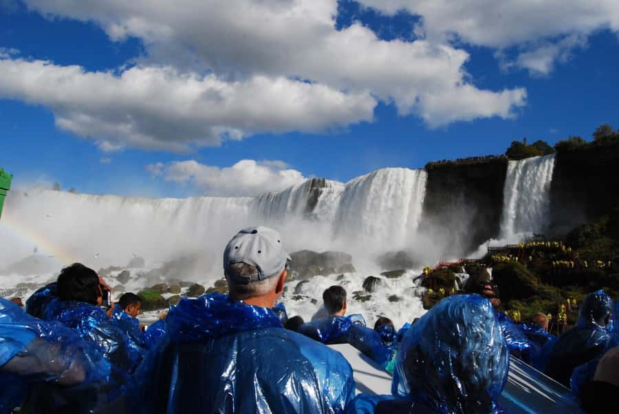 Niagara Falls: Maid of the Mist & Cave of the Winds Tour - Goat Island and the best viewing stops: Terrapin Point, Luna Island, and beyond