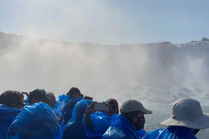 Niagara Falls Tour with Ticket for the Iconic Maid of the Mist - The guided walk: Hennepin Rock to the Trolley Loop by Prospect Point