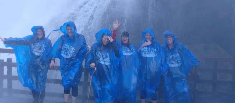 Niagra Falls, USA Side: Boat, Cave and Shuttle pass Tour - Cave of the Winds: where Bridal Veil feels real up close