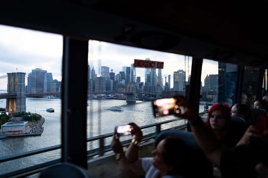 NYC at Night: 3-Hour Luxury Bus Tour of Top Highlights - Meeting on 8th Avenue, plus what to bring and what is not allowed