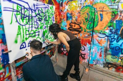 Brooklyn Graffiti Workshop with Local Artist