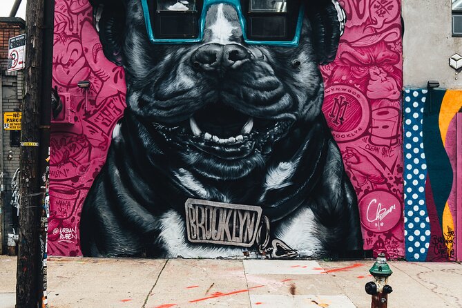 NYC Bus Tour of Brooklyn, Bronx, Queens: Art, Food & Sports - Bushwick Collective murals and lunch time that keeps you moving