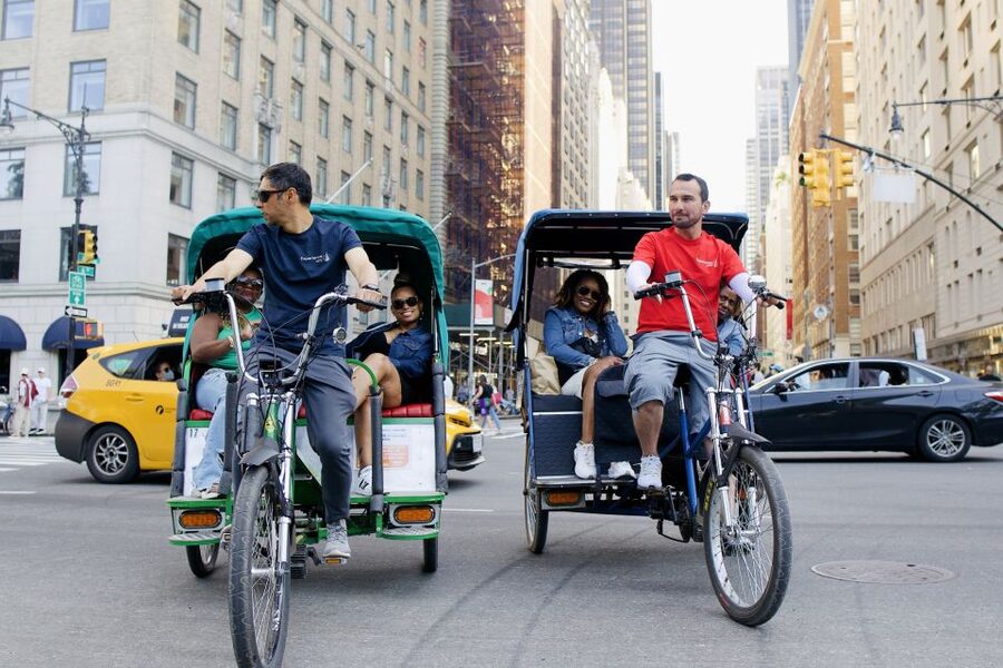 NYC: Central Park Celebrity Homes & Film Spots Pedicab Tour - The Viewpoint Stop, When You Need a Quick Photo Break