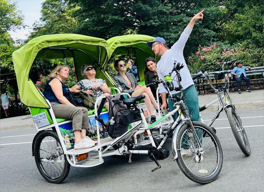 NYC: Central Park Guided Pedicab Tour - Getting Started at 1411 6th Ave and Settling Into the Ride