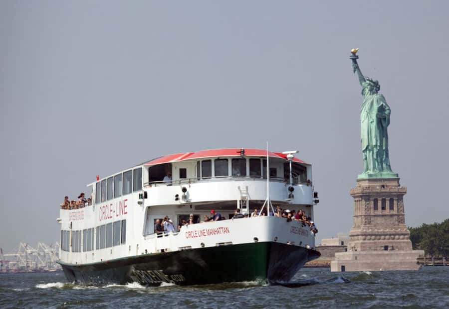 NYC: Circle Line 1-Hr Statue of Liberty Skip-The-Line Cruise - The Statue of Liberty Pass: About 100 Feet and Real Photo Fuel