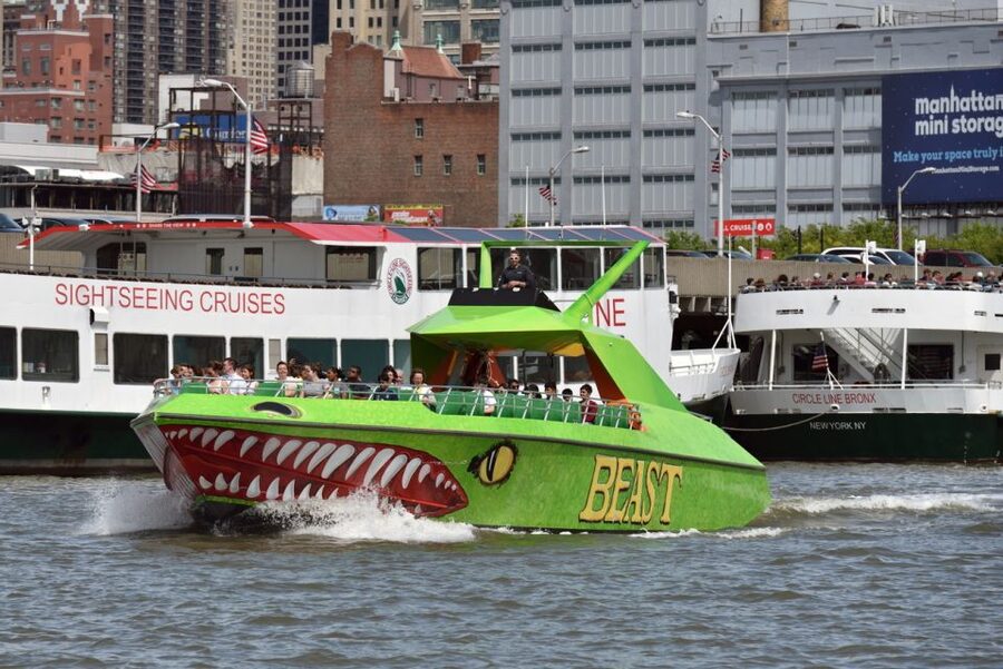 NYC: Circle Line Speedboat Skip the Box Office Ticket - The route from Midtown to Liberty, stop by stop