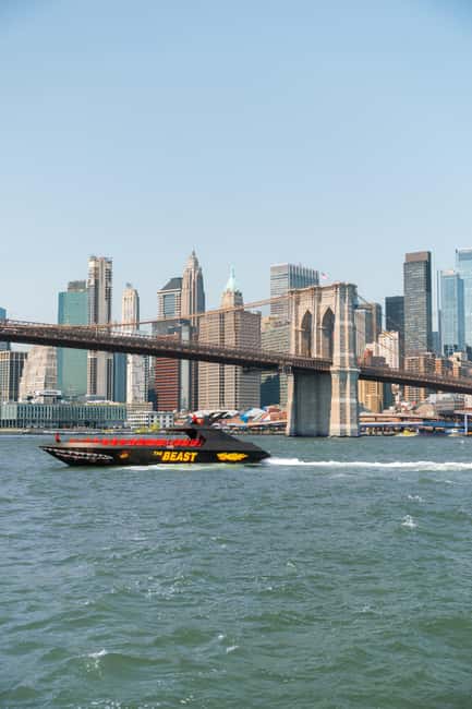 NYC: Circle Line "The Beast" Midtown/Downtown Speedboat Ride - Entering The Beast, Jet-Powered Thrill With a Sightseeing Mission