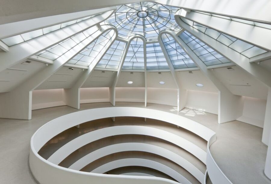 NYC: Guggenheim Museum Entry Ticket - How the galleries feel in motion: benches, plants, and where to pause