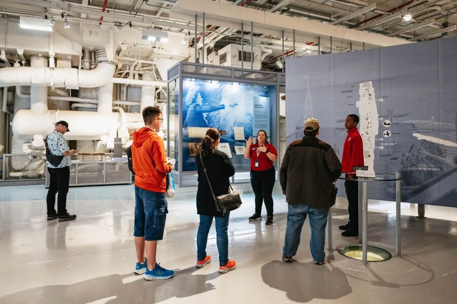 NYC: Intrepid Museum Entry Ticket - Hangar Deck and the Kamikaze Day of Darkness, Day of Light story