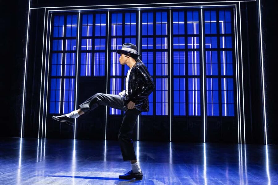 NYC: MJ the Musical on Broadway - MJ the Musical at Neil Simon Theatre, the Broadway setting that adds extra gravity