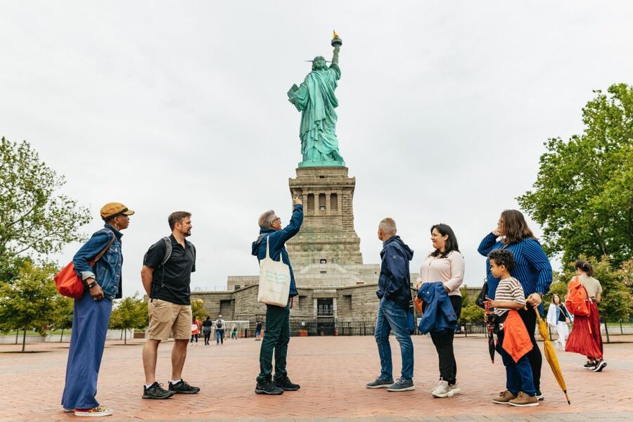 NYC: Statue of Liberty and Ellis Island Guided Tour - The Statue of Liberty guided walk, and what you actually learn