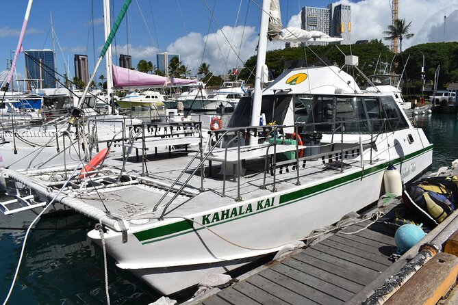 Oahu Catamaran Waikiki Sunset on 40 Foot Catamaran: Food and BYOB - Food and BYOB: What the Complimentary Pupus Spread Actually Means