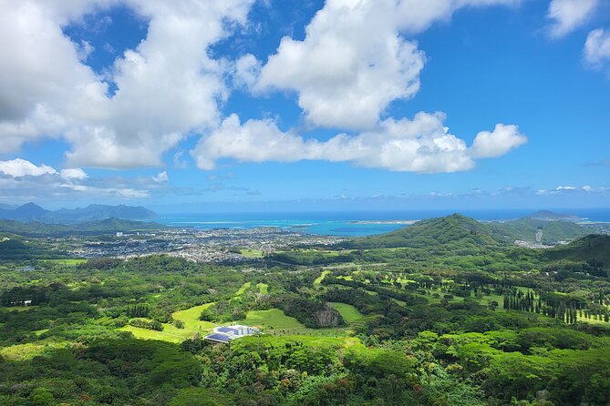 Oahu Fun Circle Island Tour With Pickup - Waimanalo: Bathroom Break, Snaps, and a Magnum PI Throwback