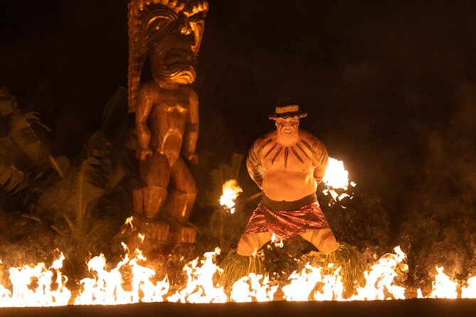 Oahu: Mauka Warriors Luau Honoring Polynesia's Forgotten History - The pre-show activities: fun, interactive, and sometimes rushed