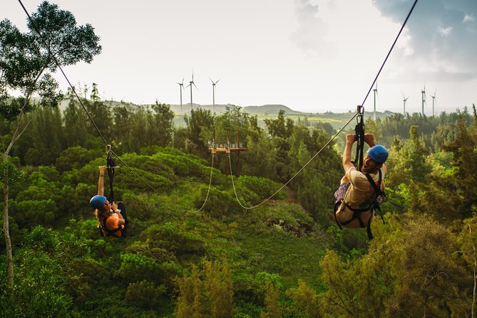 Oahu's North Shore: 8-Line Zipline Adventure - The Main Event: 8 Lines from 500 to 2,400 Feet