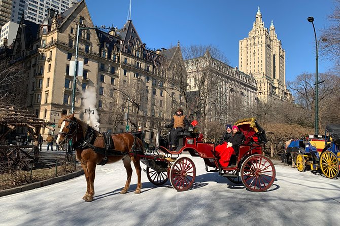 Official NYC Horse Carriage Rides in Central Park since 1979 ™ - The guided route: from Wollman Rink to Strawberry Fields and the Dakota