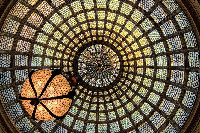 Original Chicago Architecture Interiors Tour: Dazzling Interiors - Chicago Cultural Center finish: where public art meets architecture