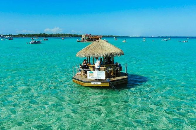 Original Cruisin' Tikis 3hr Crab Island Sandbar Adventure - A Tiki Bar Cruise That Gets You to Crab Island Fast