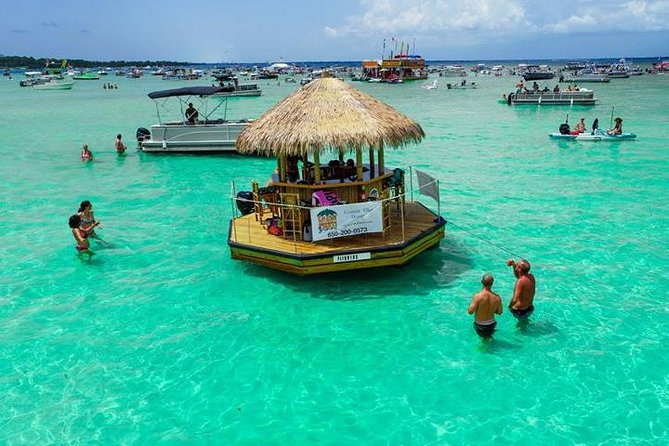 Original Cruisin' Tikis 3hr Crab Island Sandbar Adventure - Bring Floaties, Use the Pump, and Keep Your Snorkel Expectations Real