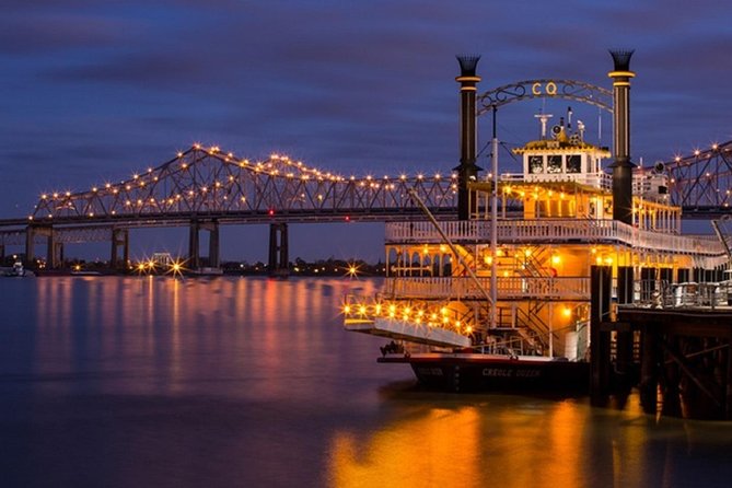 Paddlewheeler Creole Queen Jazz Dinner Cruise in New Orleans - Timing That Matters, Boarding at 6:30 and Leaving at 7:00