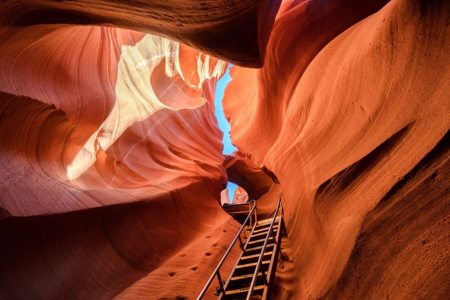 Page: Antelope Canyon X Guided Tour - Canyon X in Antelope Canyon: the X shape that makes your brain slow down
