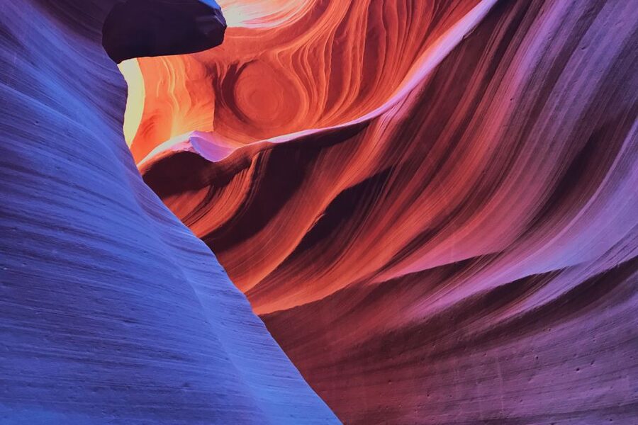 Page: Lower Antelope Canyon Entry and Navajo Guided Tour - Stairs, uneven ground, and who should think twice