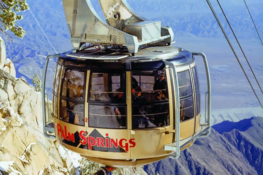 Palm Springs: Aerial Tramway Round-Trip Ticket - Palm Springs Tramway in one breath: desert heat, then cold mountain air
