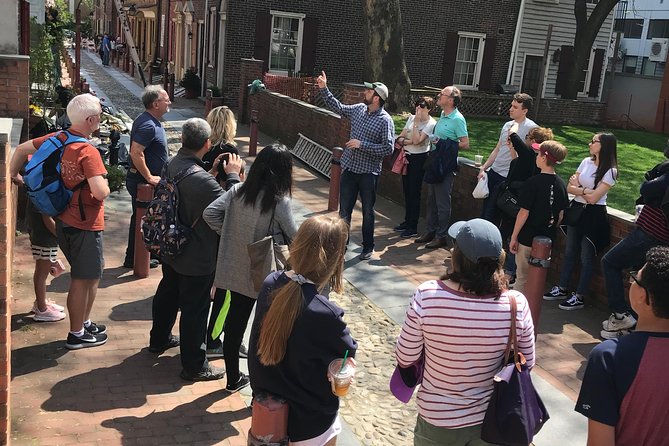 Philadelphia Old City Historic Walking Tour with 10+ Top Sites - A quick bridge-related photo stop you can’t ignore