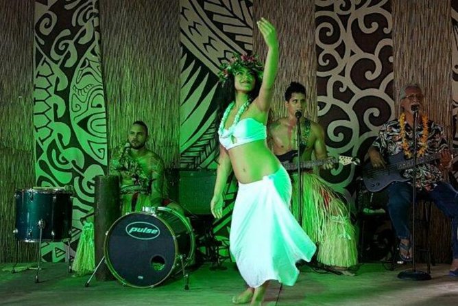 Polynesian Fire Luau and Dinner Show Ticket in Myrtle Beach - The Lei Greeting and Live Music While You Settle In