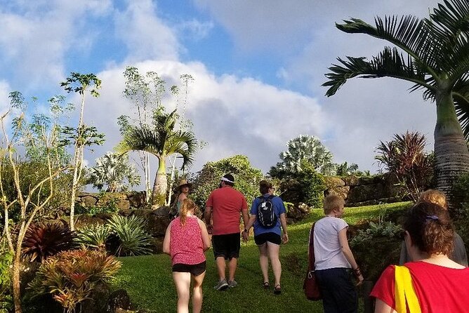 Princeville Botanical Gardens Tour and Chocolate Tasting Ticket - Stop 1: Waimea Valley terraces, rare medicinals, honey hives, and a cacao grove