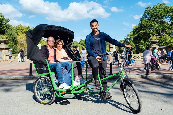 Private Central Park Pedicab Tour - Carousel to Umpire Rock: midtown views with real photo time