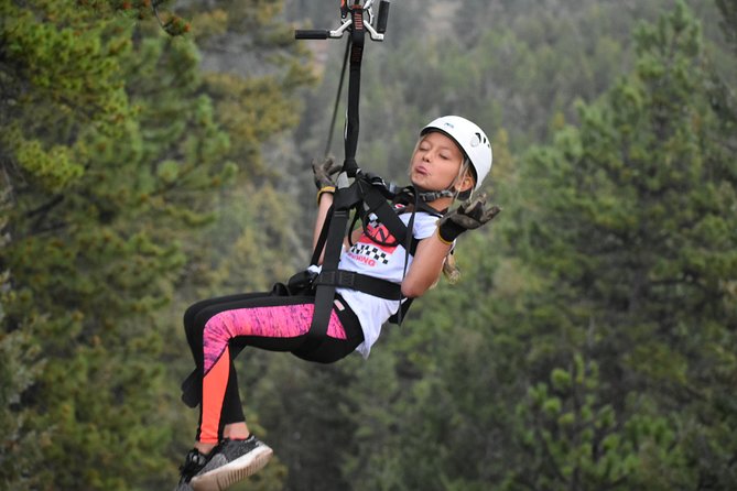Rocky Mountain 6-Zipline Adventure on CO Longest and Fastest! - The 6-zipline circuit: why the total cable length matters