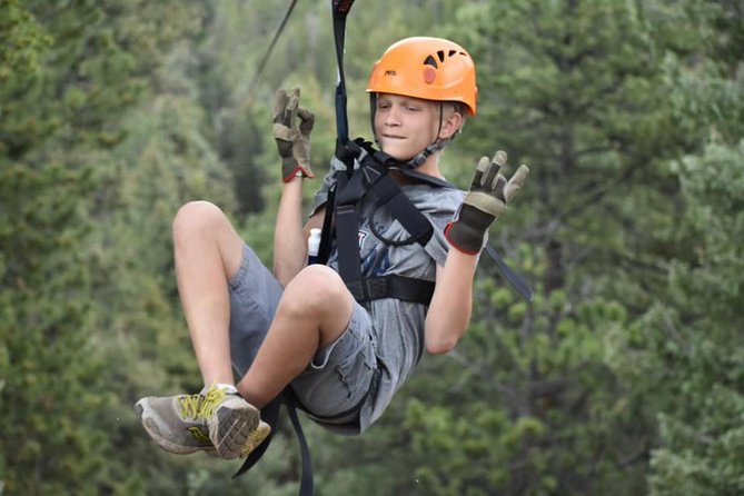 Rocky Mountain 6-Zipline Adventure on CO Longest and Fastest! - The short uphill hike: the main physical consideration