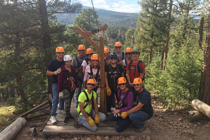 Rocky Mountain 6-Zipline Adventure on CO Longest and Fastest! - Suit-up and safety training with real guidance