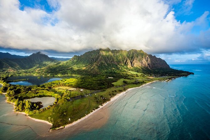 Royal Crown of Oahu - 60 Min Helicopter Tour - Doors Off or On - Makapu‘u, Ko‘olau Range, Lanikai, and Kaneohe Bay from Above