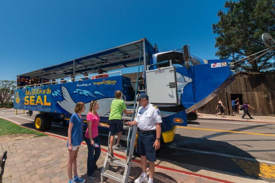 San Diego: SEAL City Tour by Amphibious Bus - Seals, Sea Lions, and Harbor Wildlife Time You Can Actually Watch