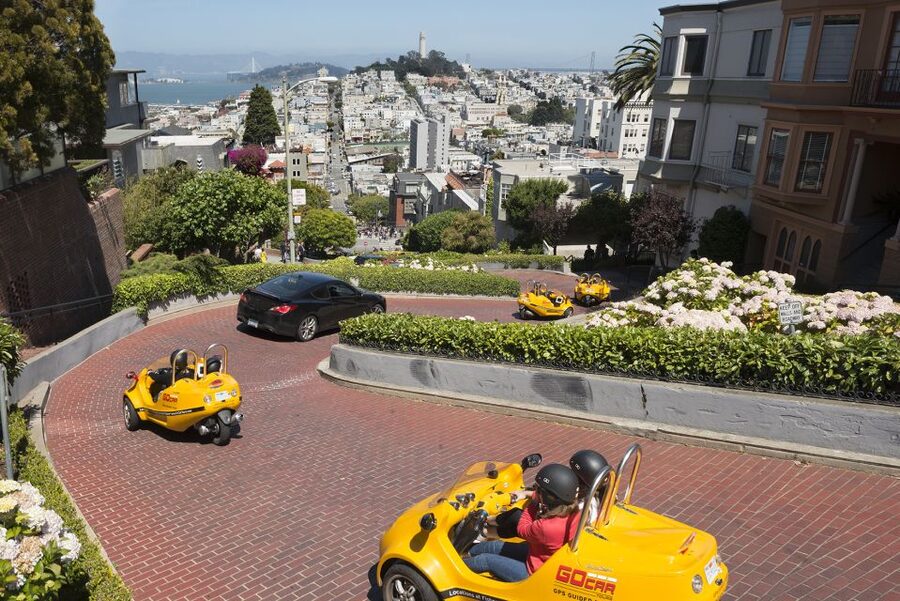San Francisco: 3-Hour Early Bird GoCar Tour - Quick hits before you start your yellow car