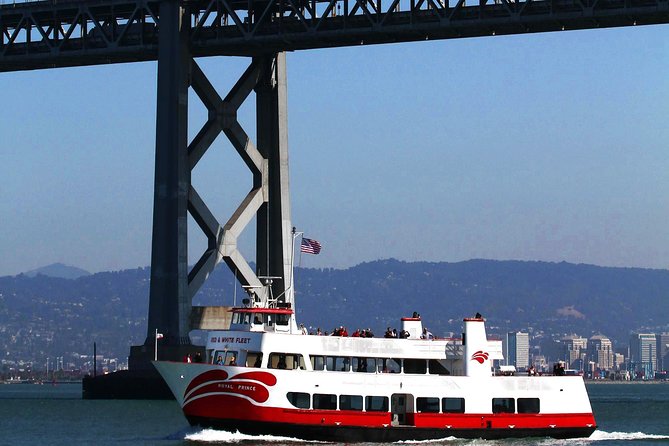San Francisco: Bridge to Bridge Cruise (90-minutes) - The San Francisco-Oakland Bay Bridge at scale