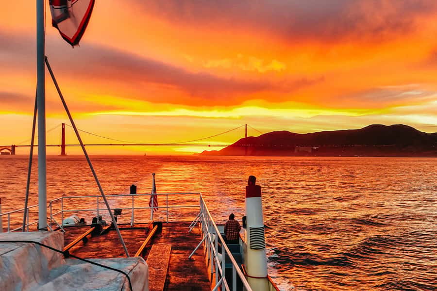 San Francisco: California Sunset Cruise (2-hours) - Golden Gate National Recreation Area: where the views start to open up