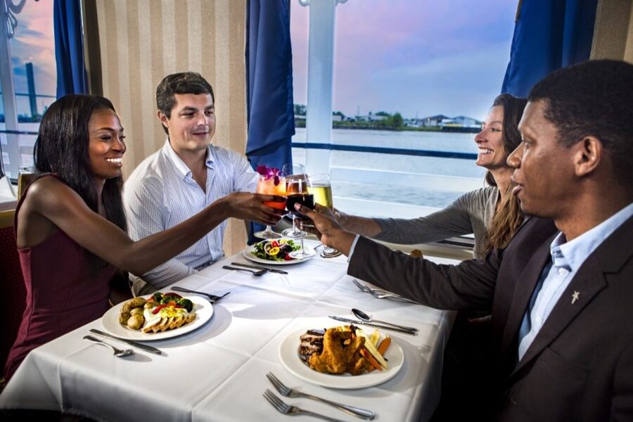 Savannah: Buffet Dinner Cruise with Live Entertainment - A Great First Night Plan: Savannah from the Water at 7 p.m.