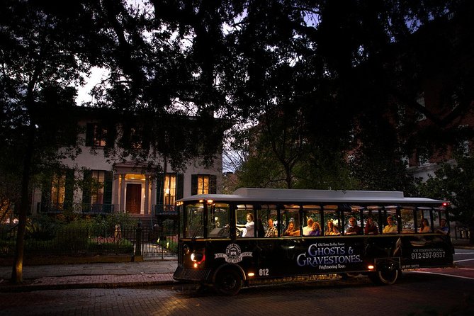 Savannah Ghosts & Gravestones Trolley Tour - Riding the Trolley of the Doomed in Savannah’s Night Air