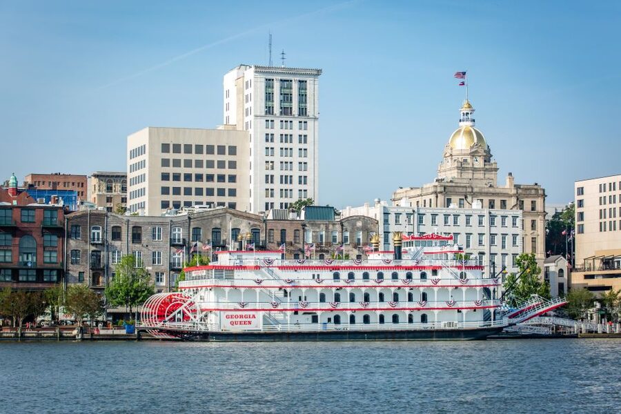 Savannah: Riverboat Narrated Harbor Sightseeing Cruise - Boarding at 9 East River Street, and How to Get Good Spots