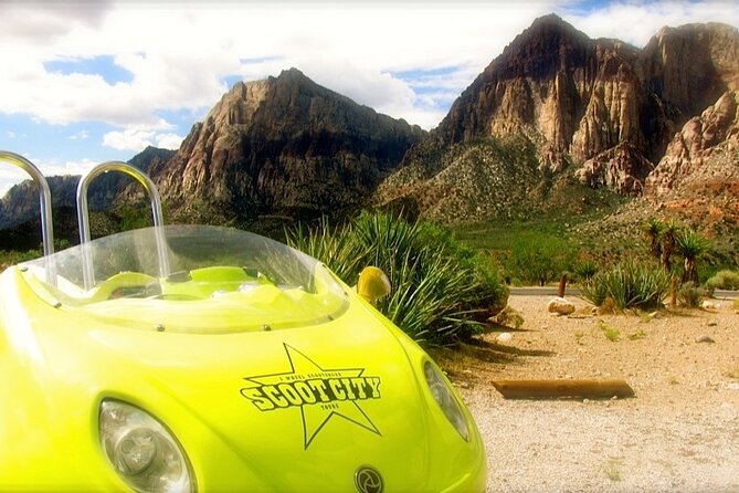 Scooter Car Tour of Red Rock Canyon with Transport from Las Vegas - Free-time hiking: choose your effort level and keep it fun