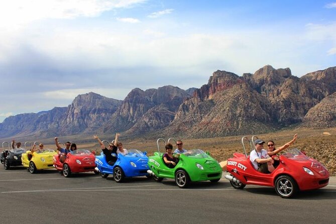 Scooter Car Tour of Red Rock Canyon with Transport from Las Vegas - Entering Red Rock Canyon: the 13-mile loop built for photos