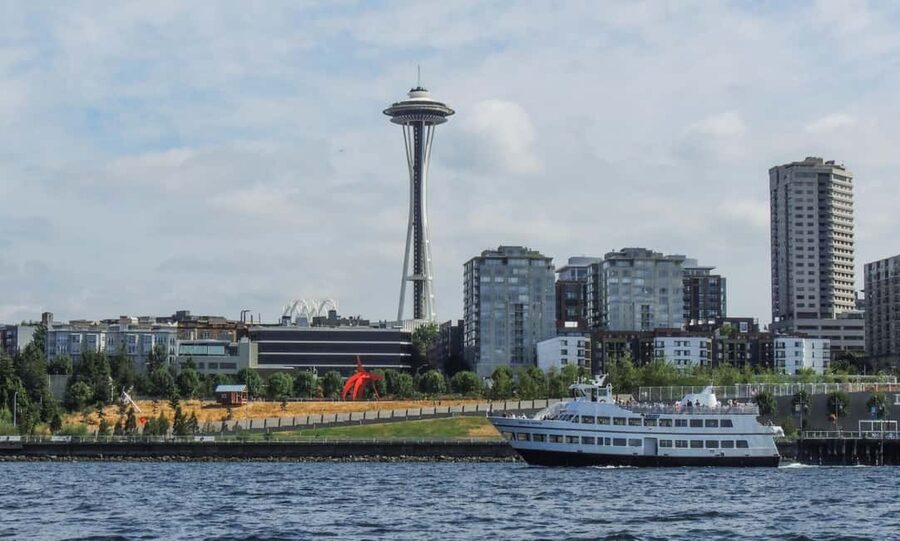 Seattle: Harbor Cruise with Local Guide - Onboard experience: open deck air, restrooms, and bar service