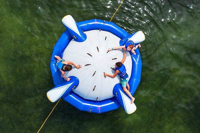 Shell Island Inflatable Adventure Park & Dolphin Sightseeing Tour - The onboard bar, Privateer Punch, and what to pack