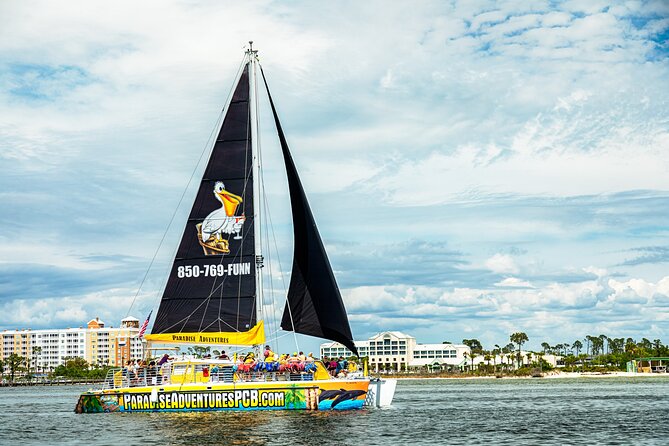 Shell Island Inflatable Adventure Park & Dolphin Sightseeing Tour - Group size: lively, but not chaotic