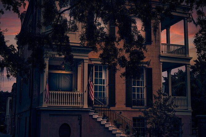 Sixth Sense Savannah Ghost Tour - Clary’s Cafe on Abercorn Street, and the feel of a 2-hour night walk
